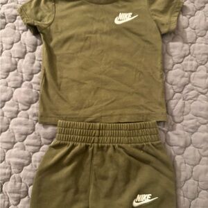 Nike Kids' Olive Apparel Set